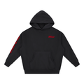 305 Core Hoodie — Black / Red
