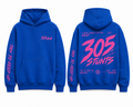 305 Miami Voltage Hoodie — Royal Blue / Pink
